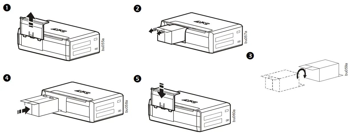 APC BR1200G AR Uninterruptible Power Supply - Connect the Battery