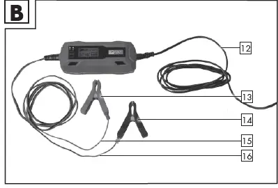 ULTIMATE SPEED Car and Motorcycle Battery Charger ULGD 5.0 C1 2