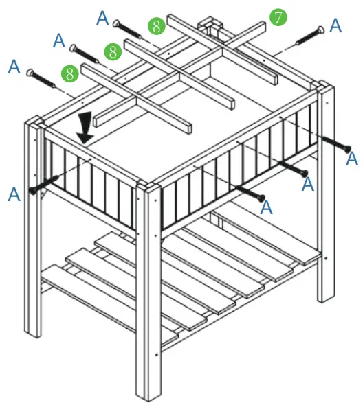 Quictent GB 01 49x37.4x36 Inches Garden Beds - Figure 11