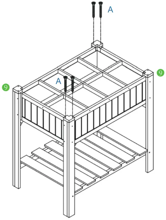 Quictent GB 01 49x37.4x36 Inches Garden Beds - Figure 12