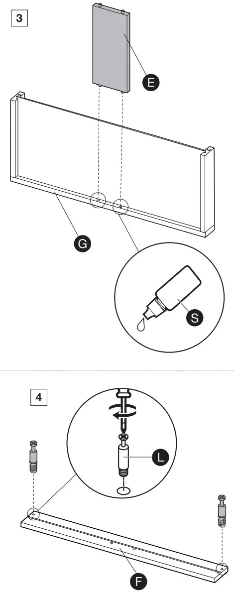 IRIS OHYAMA MS 590D Monitor Stand Drawer - Assembly 1