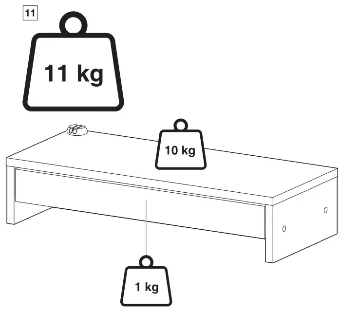 IRIS OHYAMA MS 590D Monitor Stand Drawer - Assembly 5