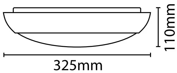 Eterna-CFLEDWHSC-LED-Bulkhead-CT-Single-fig-1