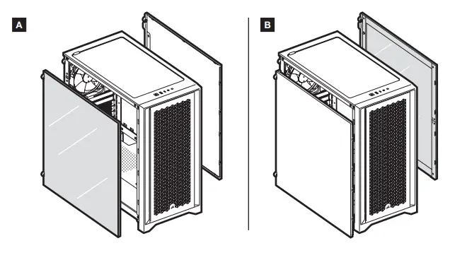 CORSAIR CC-9011201-WW 4000D Airflow Mid-Tower Gaming Case - figure 3