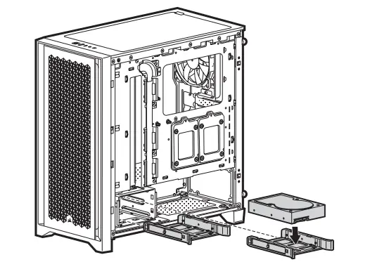 CORSAIR CC-9011201-WW 4000D Airflow Mid-Tower Gaming Case - figure 7