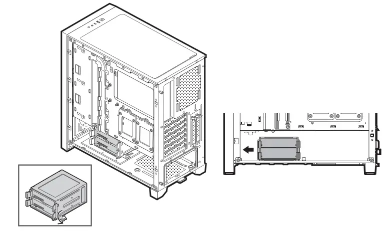 CORSAIR CC-9011201-WW 4000D Airflow Mid-Tower Gaming Case - figure 8