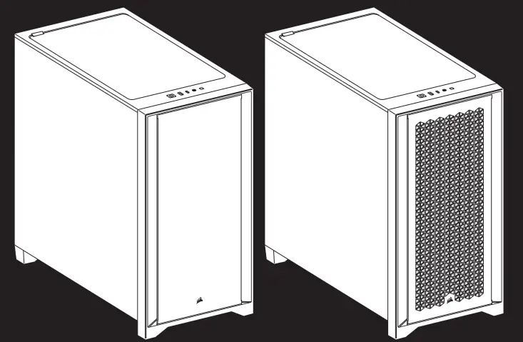 CORSAIR CC-9011201-WW 4000D Airflow Mid-Tower Gaming Case