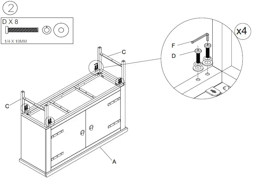 ASHLEY A4000505 Furniture Accent Cabinet-fig-5