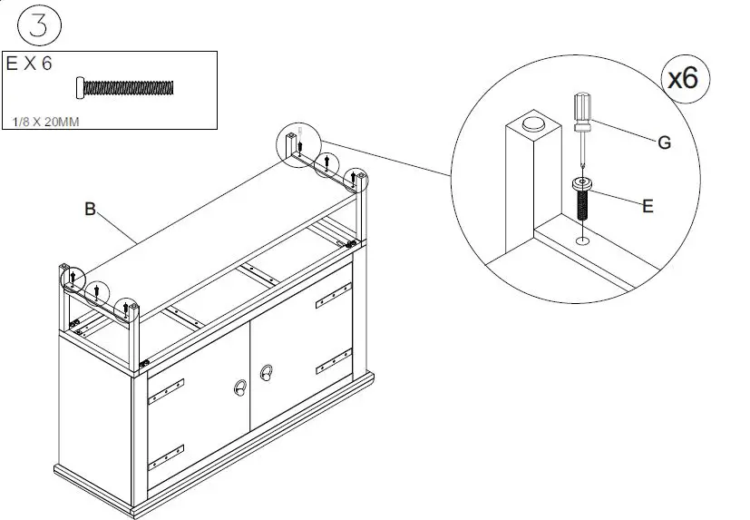 ASHLEY A4000505 Furniture Accent Cabinet-fig-8