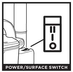 POWER/SURFACE SWITCH