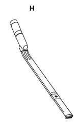 H. Under-Appliance Wand