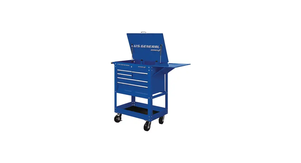 U S General 59445 Folding Side Tray For Tool Carts Owner's Manual
