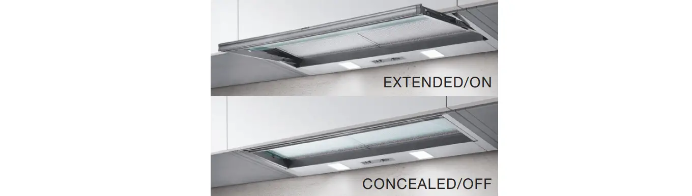 Kleenmaid Rhsog61 Concealed Slide Out Rangehood 60cm Instruction Manual Kleenmaid Rhsog61 Concealed Slide Out Rangehood 60cm Instruction Manual