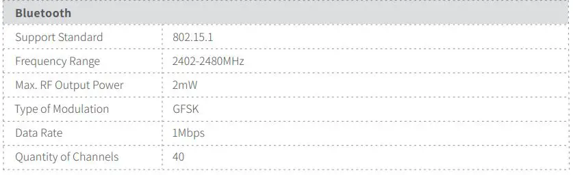 Tempo VT3 Lite Smart Watch User Manual - Bluetooth
