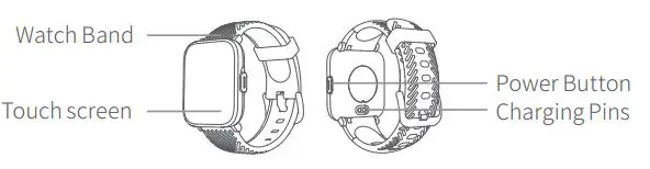 Tempo VT3 Lite Smart Watch User Manual - PRODUCT OVERVIEW