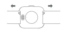 Tempo VT3 Lite Smart Watch User Manual - Release the quick-release lever