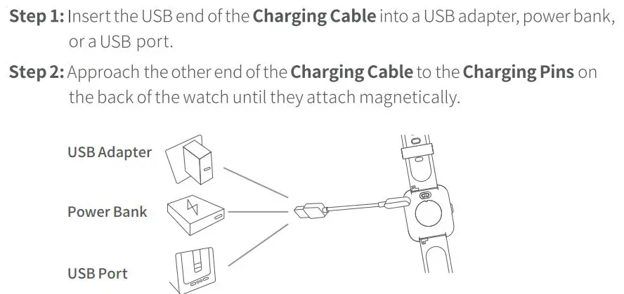 Tempo VT3 Lite Smart Watch User Manual - GETTING STARTED