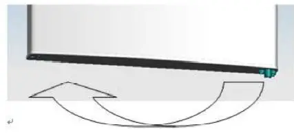 Comfee RCT284LS1 Refrigerator Instruction Manual - Replace the bottom door bearing bush and the limit block