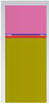 Comfee RCT284LS1 Refrigerator Instruction Manual - Set the top door right position,fix the top hinge and the cover