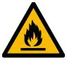 Comfee RCT284LS1 Refrigerator Instruction Manual - Warning risk of fire icon