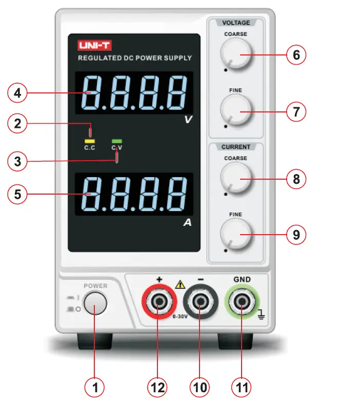 UNI-T-UTP3313TFL-II DC-Power-Supply-fig- (2)