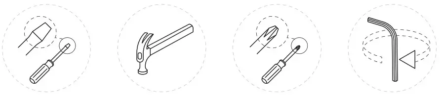 COSTWAY HW68260 12 22 Sun Lounger With Canopy - Before You Start 1