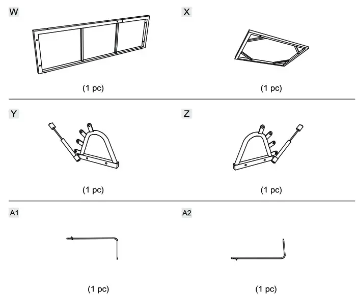 COSTWAY HW68260 12 22 Sun Lounger With Canopy - Before You Start 6