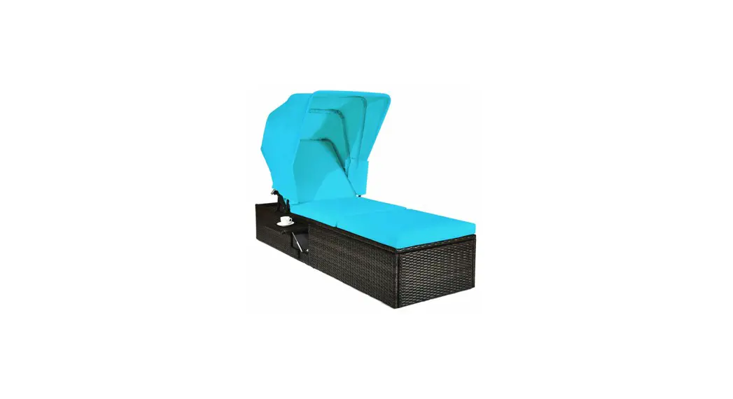 Costway Hw68260-12-22 Sun Lounger With Canopy User Manual