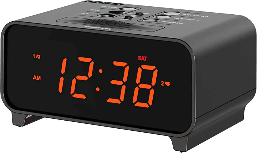iTOMA CKS213 Small Digital Alarm Clocks