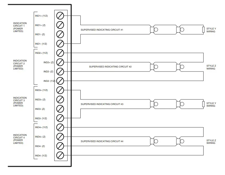 Mircom SGM-1004A Four Indicating Circuit Module img1