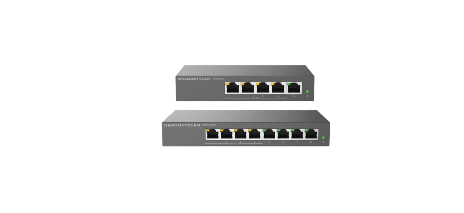 Grandstream Gwn7700p 5 Port Unmanaged Gigabit Switch Installation Guide