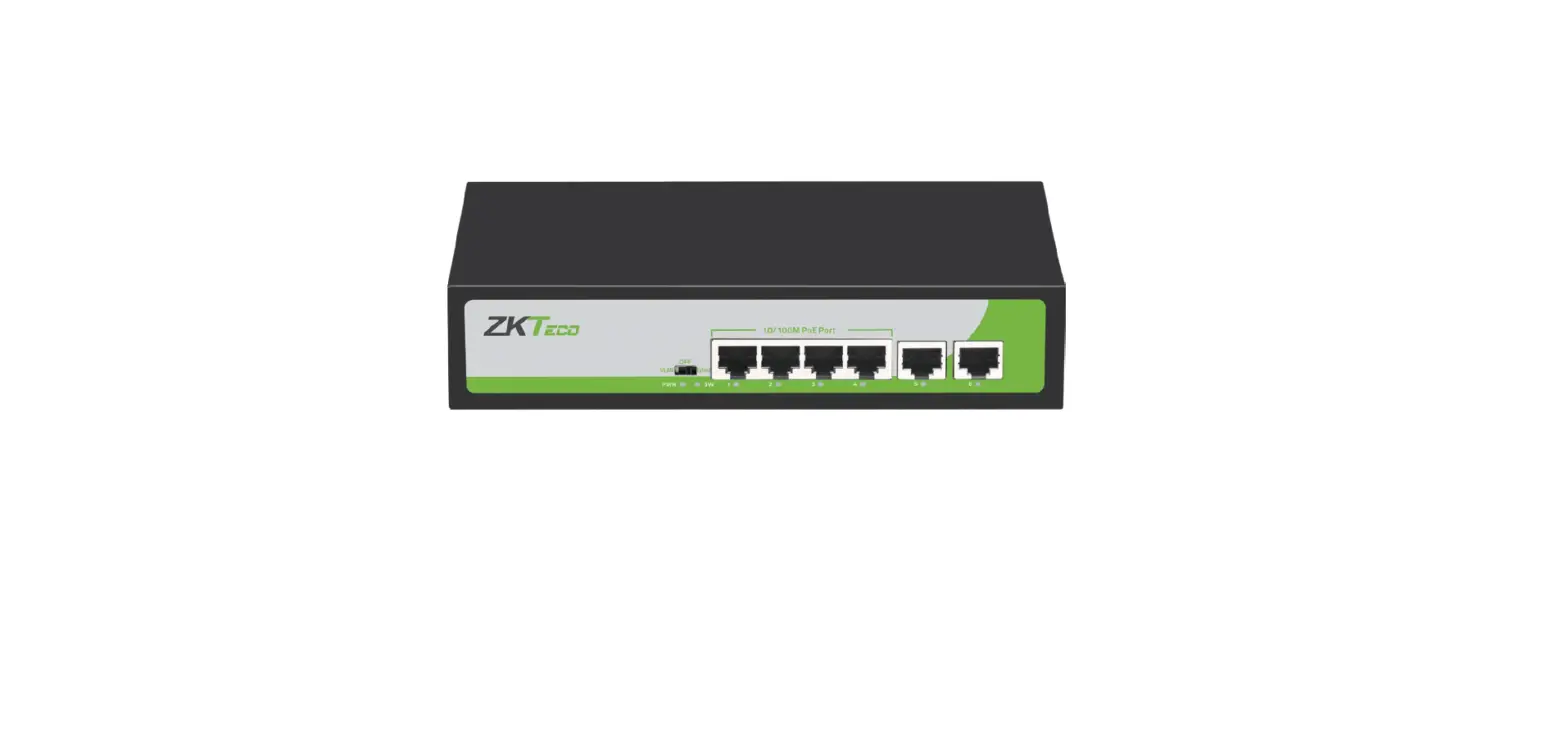 Zkteco Pe042-55-c 4 Ports 10/100mbps Poe Switch Owner's Manual Zkteco Pe042-55-c 4 Ports 10/100mbps Poe Switch Owner's Manual