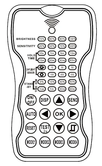 NICOR H12VSENSOR Sensors Remote Programmer Product