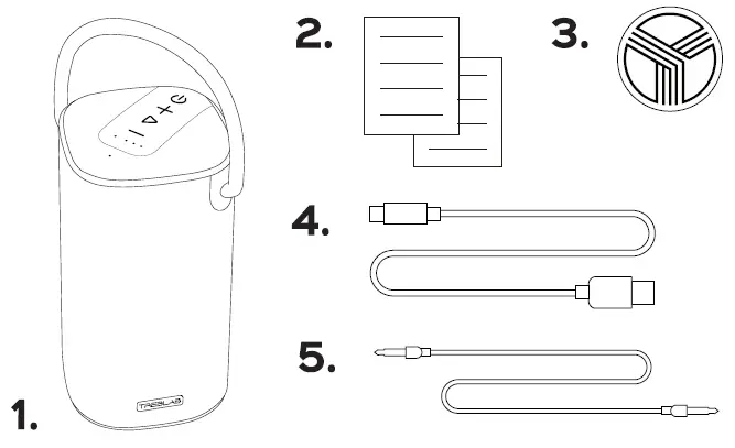 TREBLAB-HD-FORCE-Portable-Wireless-Speaker-FIG-1