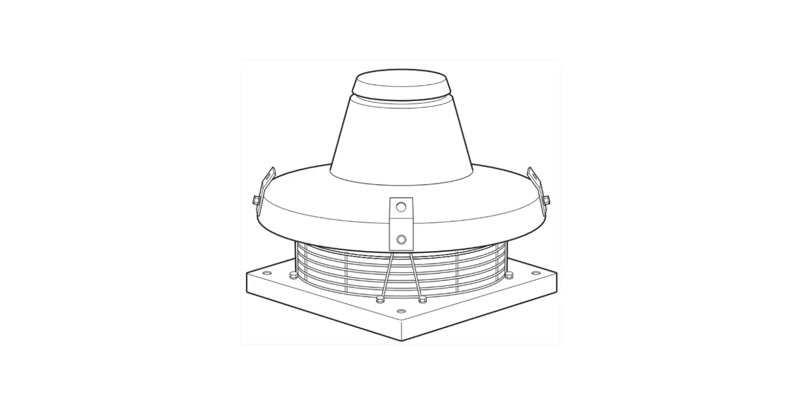 Vortice Tr-ed 400 Degree C Or 2h Roof Fan Fume Extraction Instructions