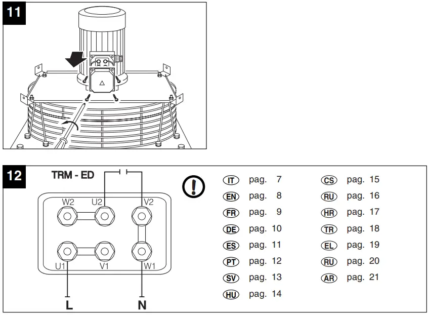 VORTICE-TR-ED-400-Degree-C-or-2h-Roof-Fan-Fume-Extraction-fig-6