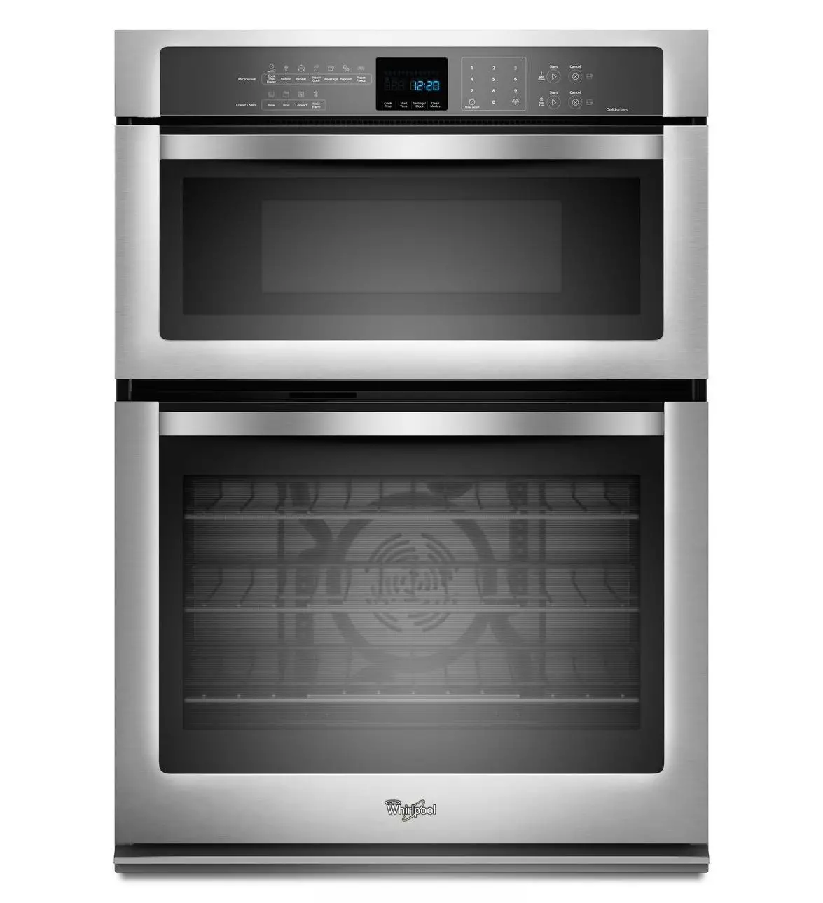 Whirlpool Built-in Electric Microwave Oven Combination Lower Oven User Instructions Manual