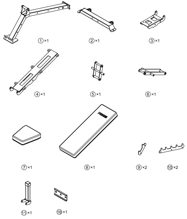 FORCE USA F-COMFID-V2 Adjustable Bench -FIGURE 4