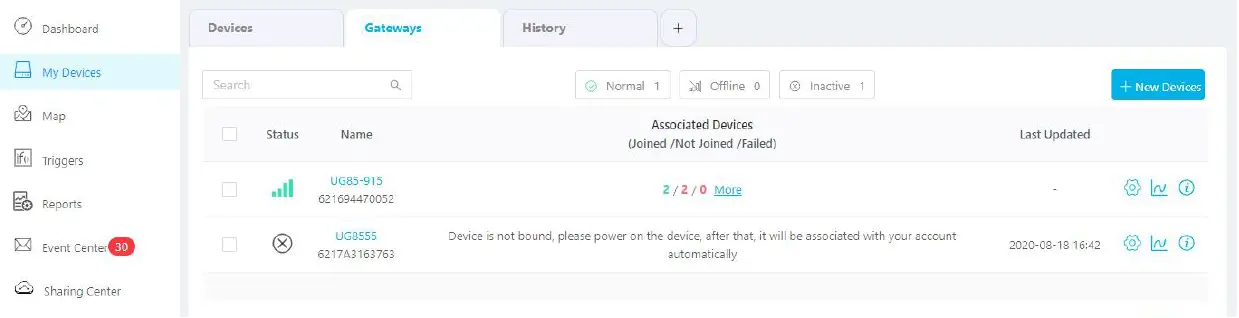 Add a Milesight Gateway 03
