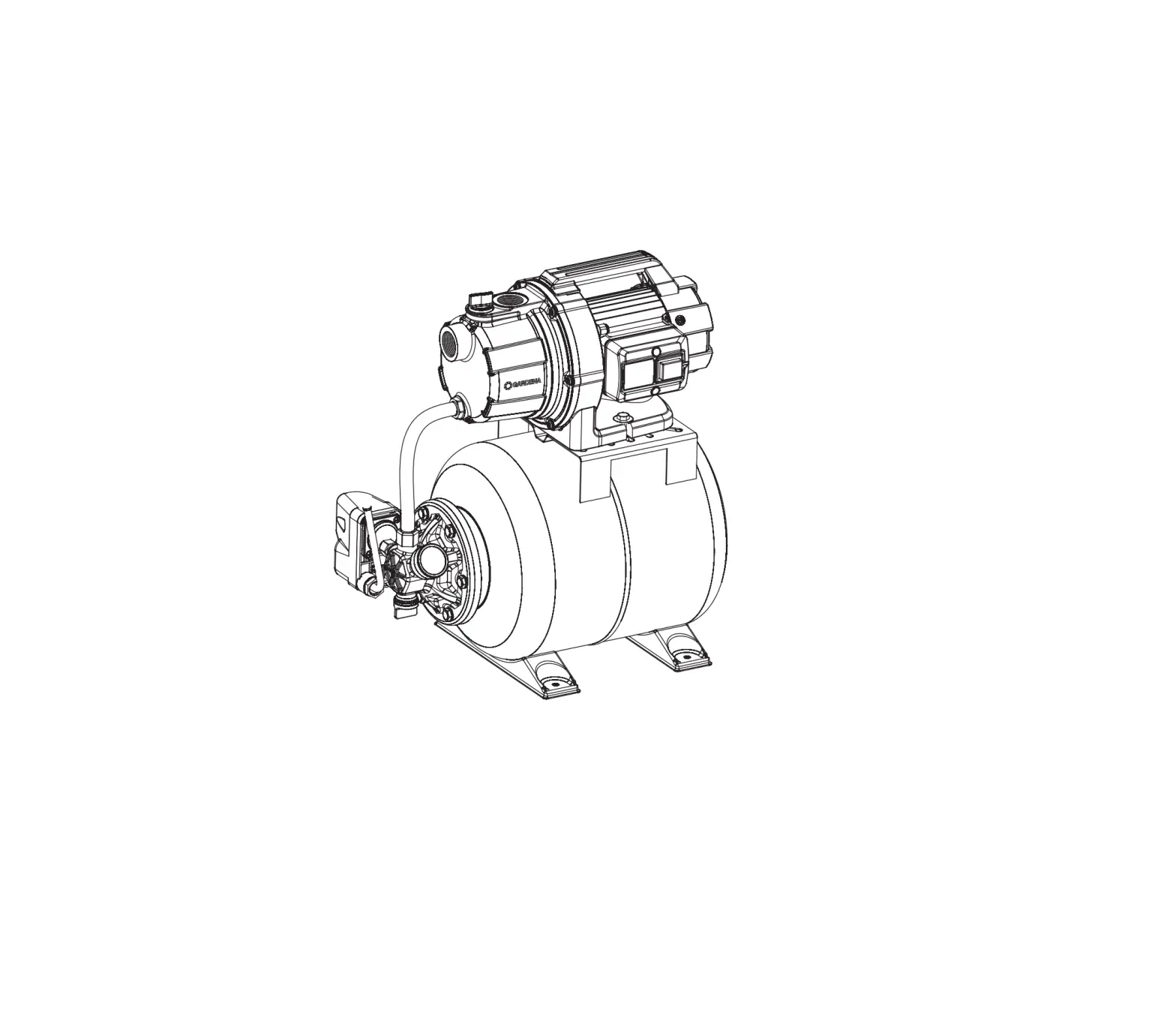 Gardena Ptu 3700 Pressure Tank Unit User Manual