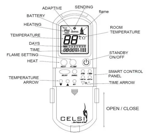 CELSI Electriflame VR 40” HOW Electric Fire EFVR40RE fig 8
