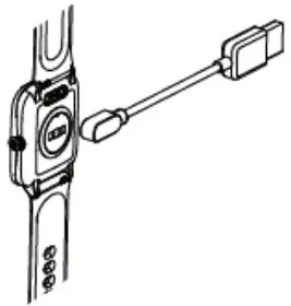 GUARDO FIT COACH HR SQUARE - CHARGING THE FIT COACH HR SQUARE