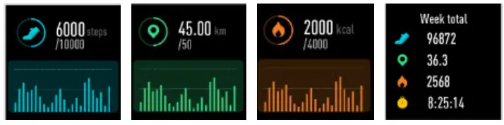 GUARDO FIT COACH HR SQUARE - Data image