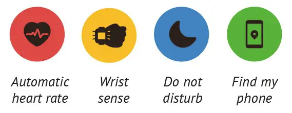 GUARDO FIT COACH HR SQUARE - Status icon