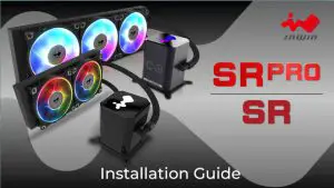 InWin SR2436PRO All-In-One Twin Turbines Liquid CPU- lInstallation GFor more installation
