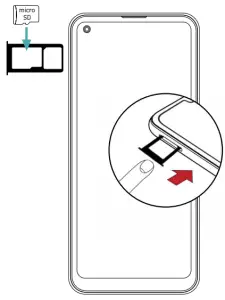 Wiko 228543 View5 Dual Sim Smartphone - Installing Memory Card