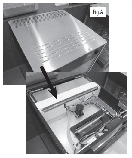 Winco Commercial Rotating Heated & Humidified Holding Display Merchandiser - fig 1