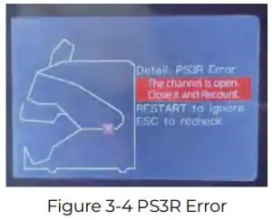 MUNBYN IMC08 Banknote Counter - PS3R Error
