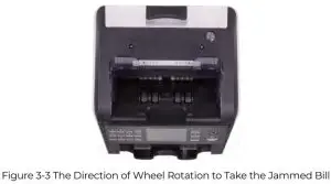 MUNBYN IMC08 Banknote Counter - Take the Jammed Bill
