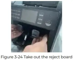 MUNBYN IMC08 Banknote Counter -reject board